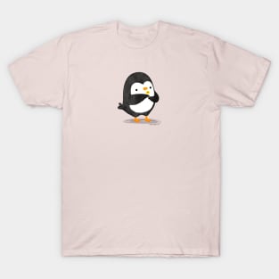 Penguin with a flower T-Shirt